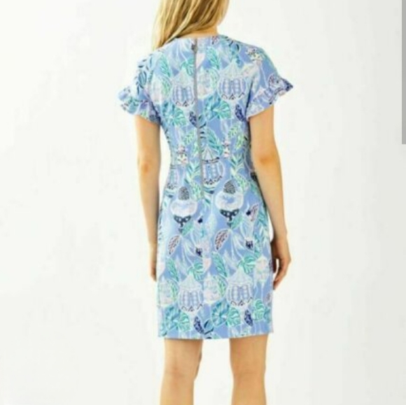 NWT Lilly Pulitzer Kerstin Stretch Shift Dress. Size 8 - Picture 5 of 14
